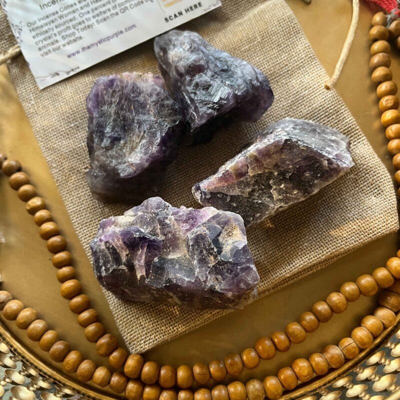 Amethyst Raw Crystals ~250 grams