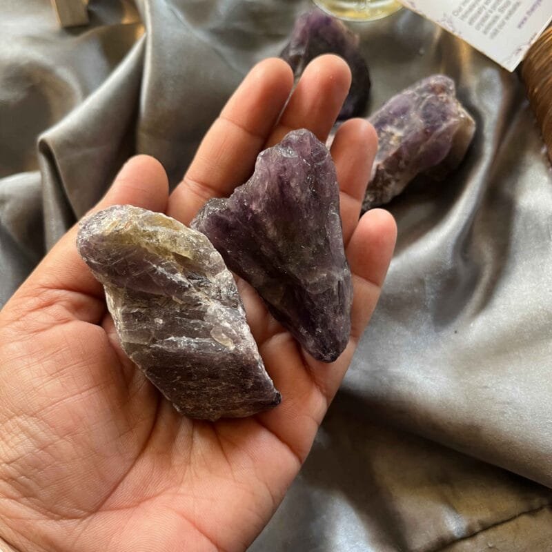 Amethyst Raw Crystals ~250 grams - Image 2