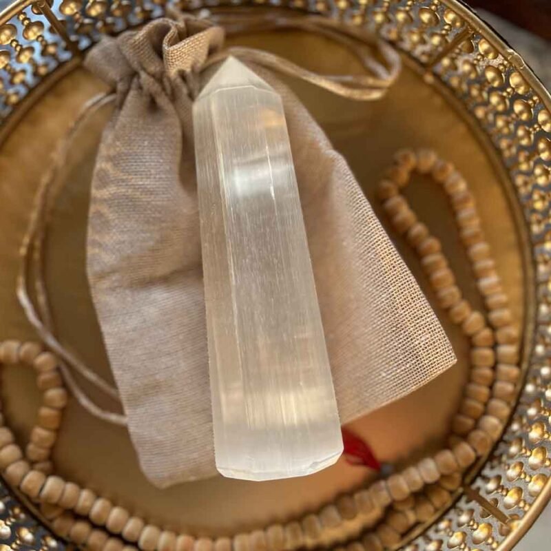 Selenite Crystal Wand - Image 3