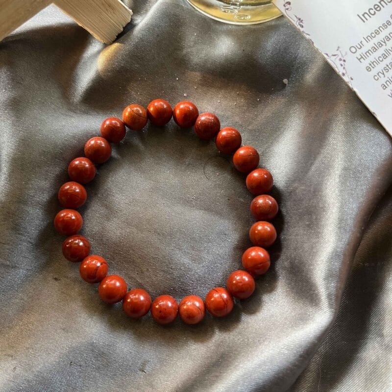 Red Jasper Crystal Bracelet 8 mm