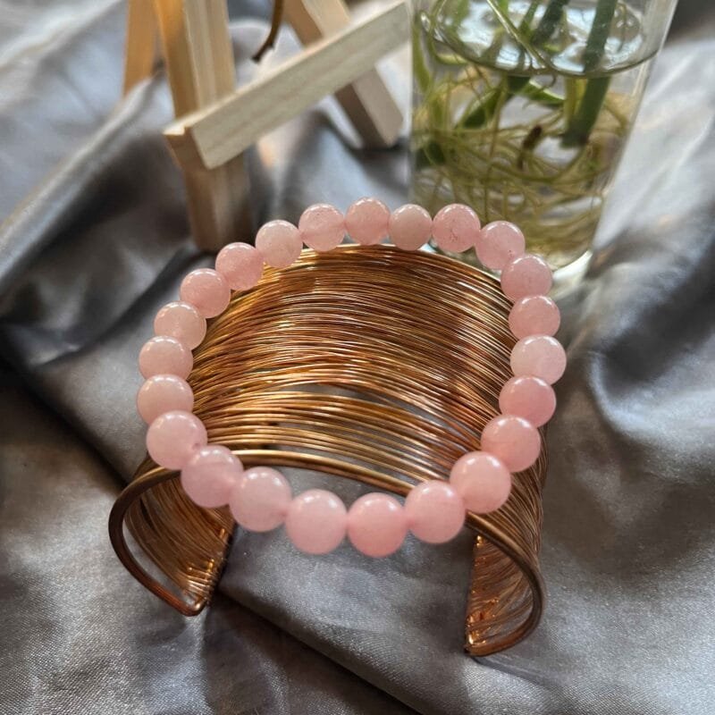 Rose Quartz Bracelet 8 mm